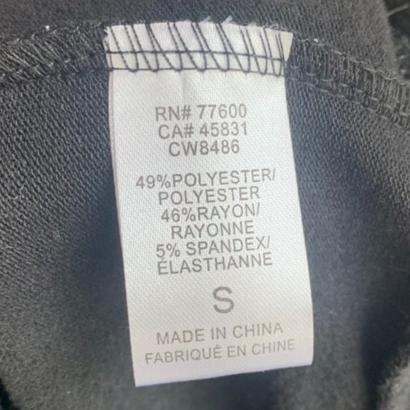 Chaser Black Mystical Star Print Shirred Sleeve Sweatshirt - Picture 5 of 7